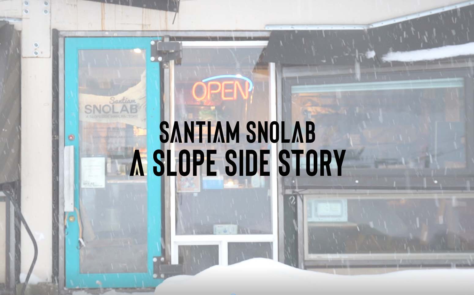 Santiam SnoLab: A Slope Side Story