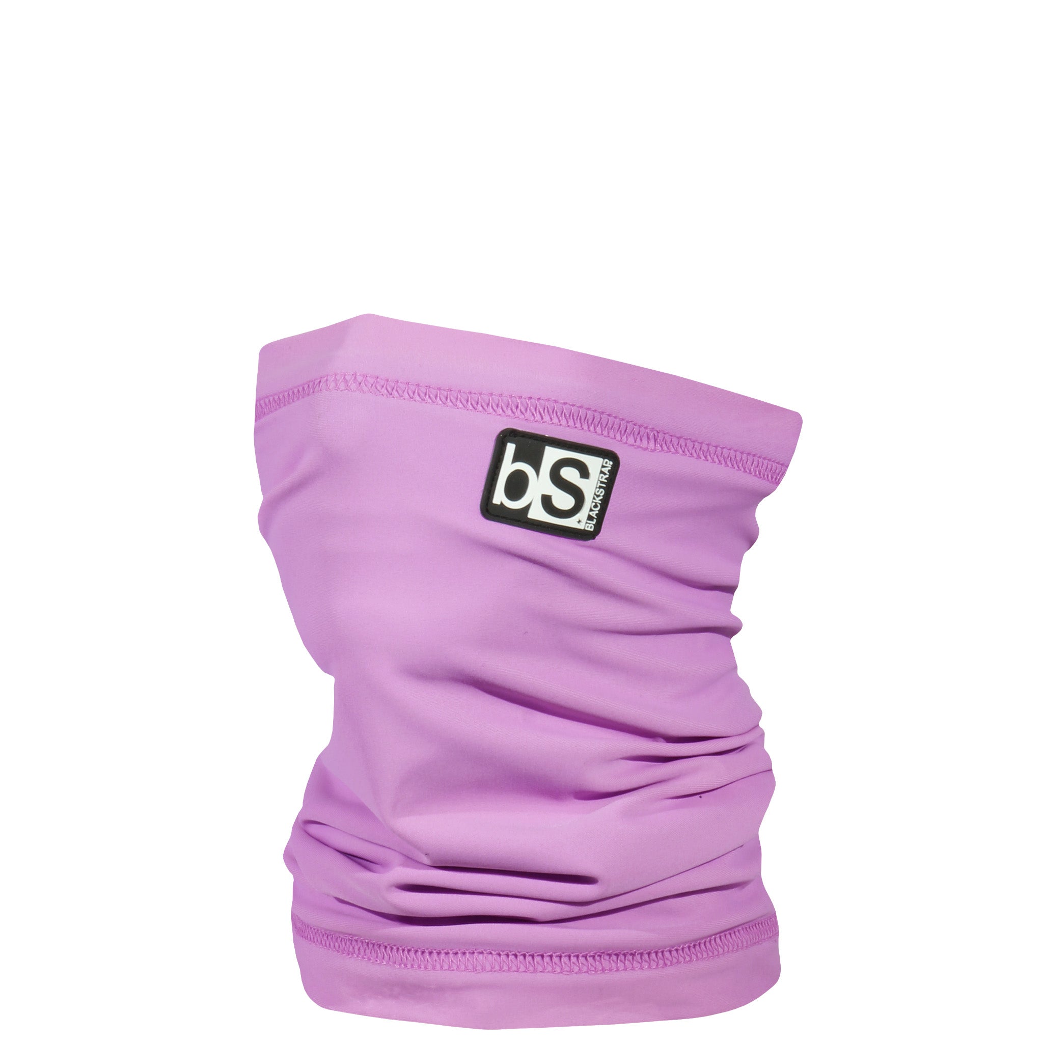 Kids' Dual Layer Tube Neck Warmer | Solids BlackStrap Orchid  