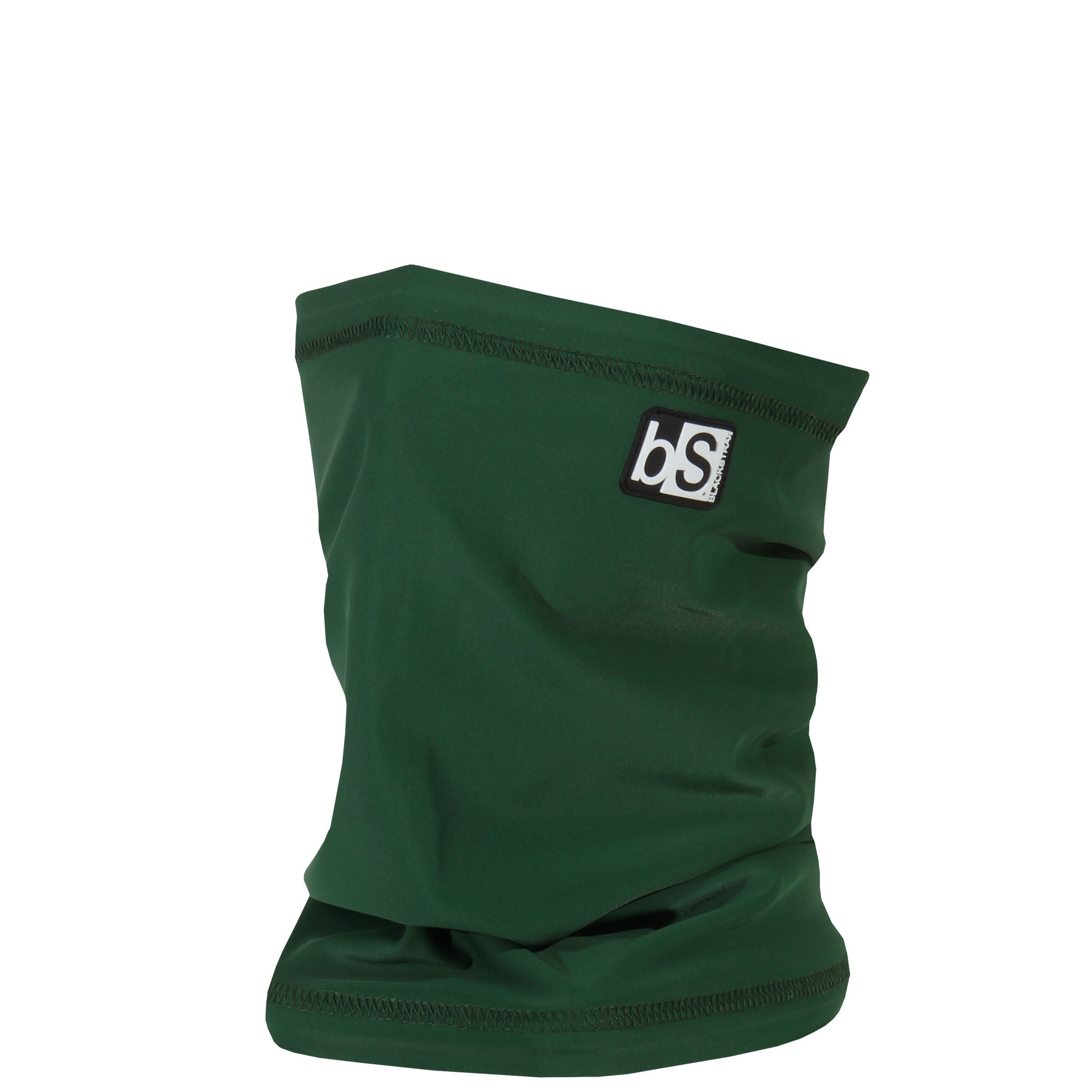Dual Layer Tube Neck Warmer | Solids Blackstrap Forest Green  