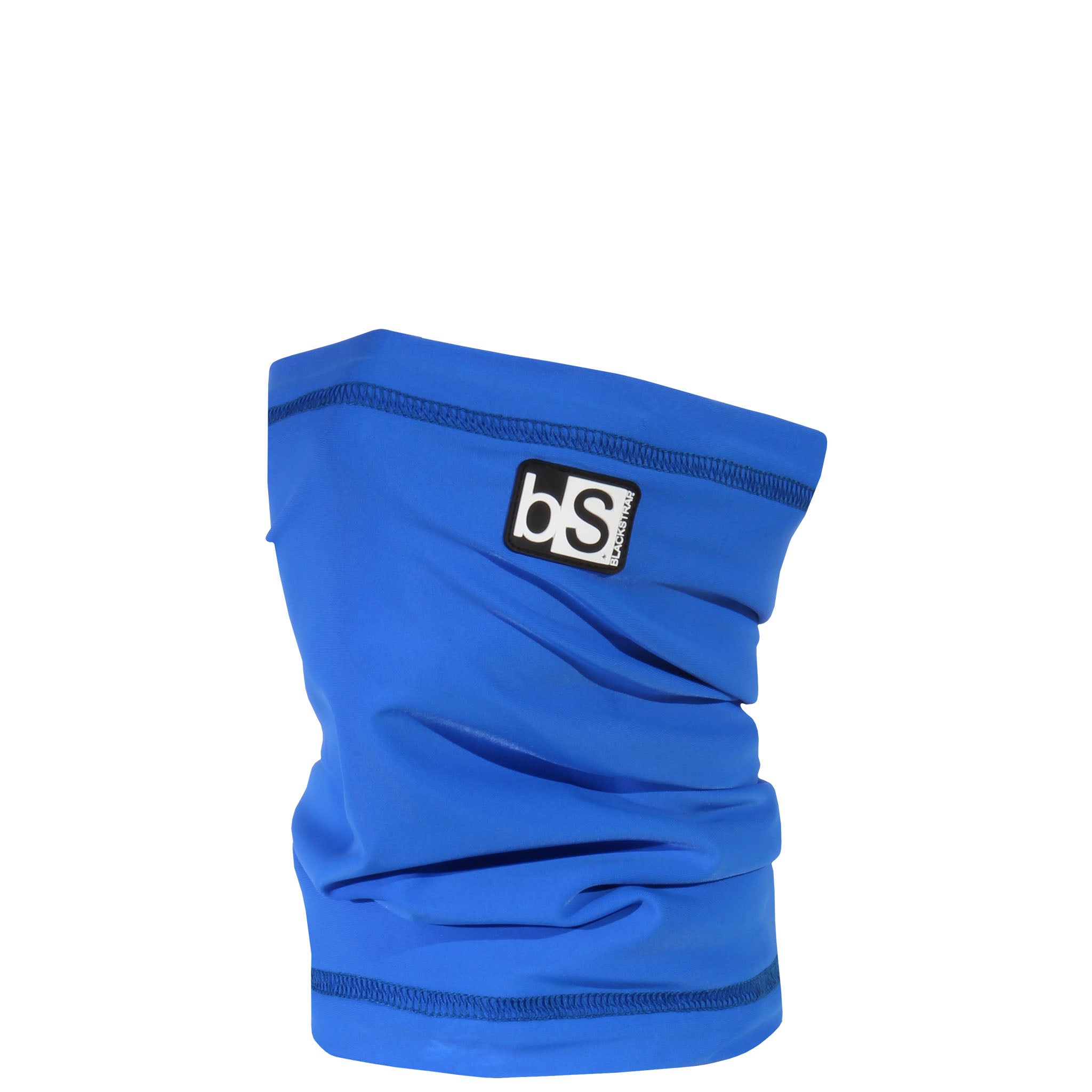 Kids' Dual Layer Tube Neck Warmer | Solids BlackStrap Royal Blue  